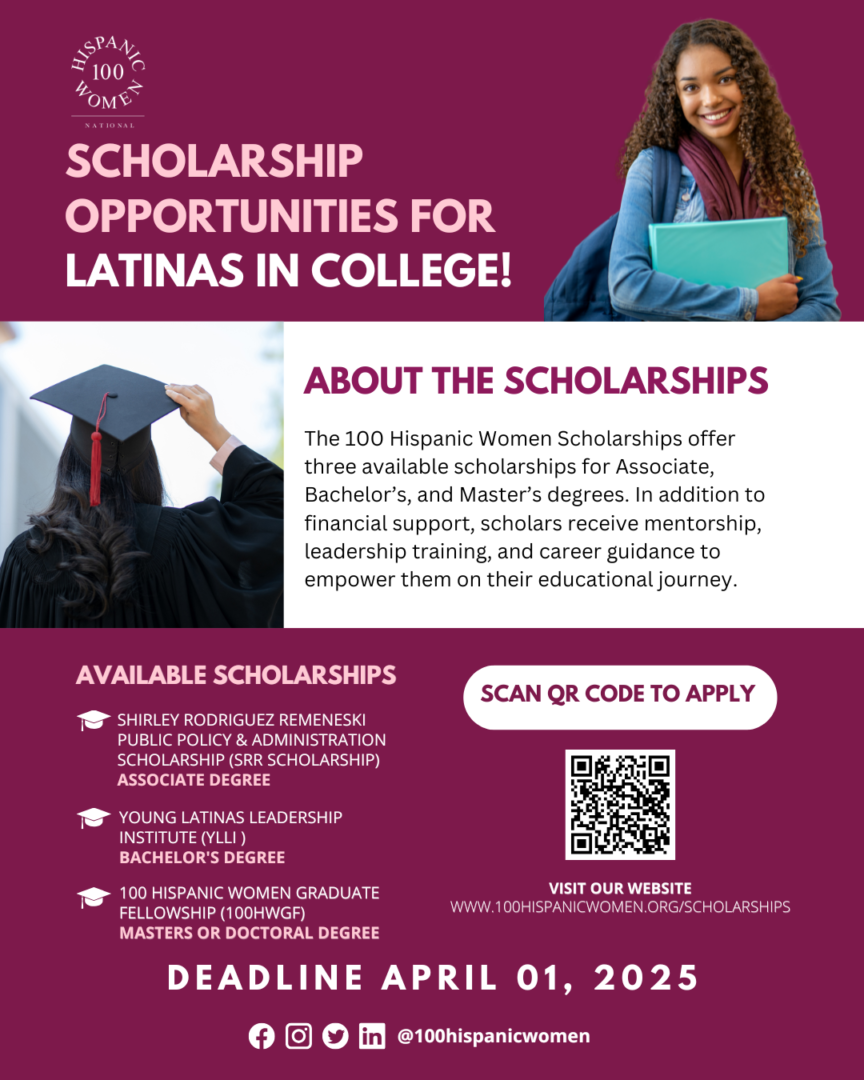 100 HW Scholarship Flyer