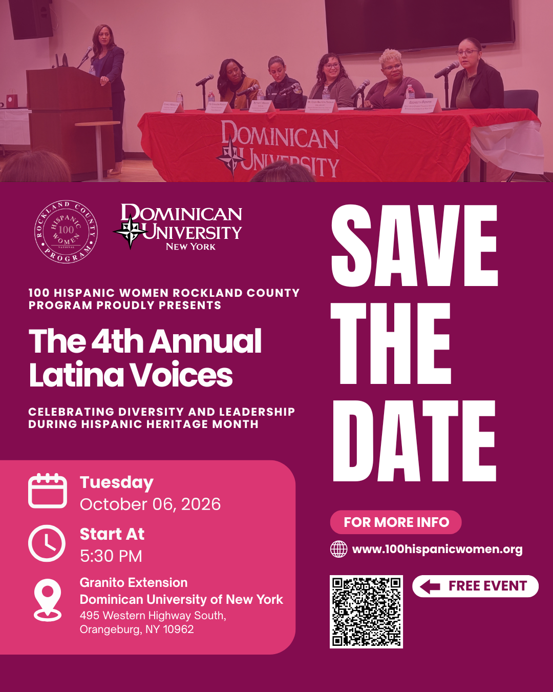 100 Hispanic Women Rockland County