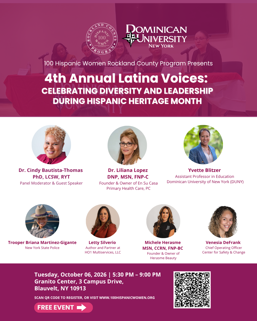 100 Hispanic Women Rockland County