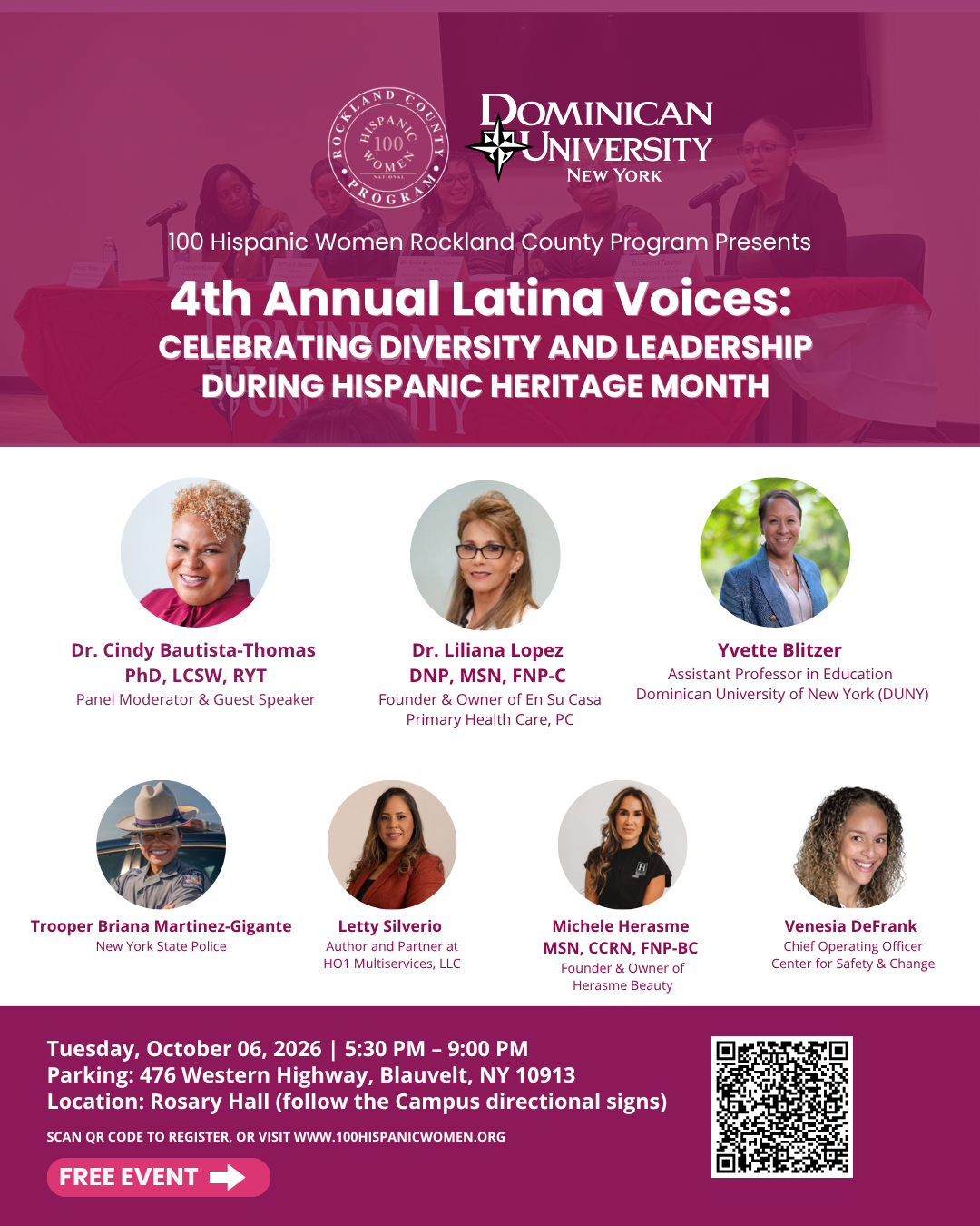 100 Hispanic Women Rockland County